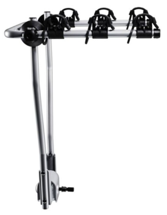 Suport auto pentru 3 biciclete THULE HangOn 3 974000, din otel, prindere pe carligul de remorcare, capacitate maxima de incarcare 45 kg