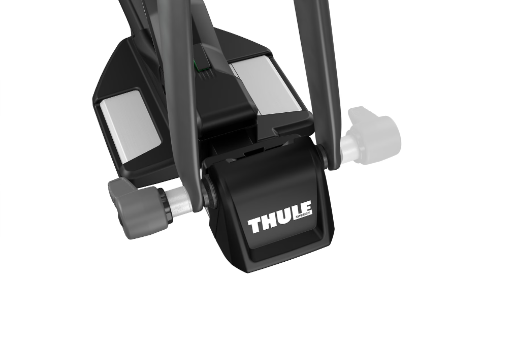 Suport auto pentru bicicleta THULE TopRide 568001, prindere de furca si roata, montare pe bare transversale, negru