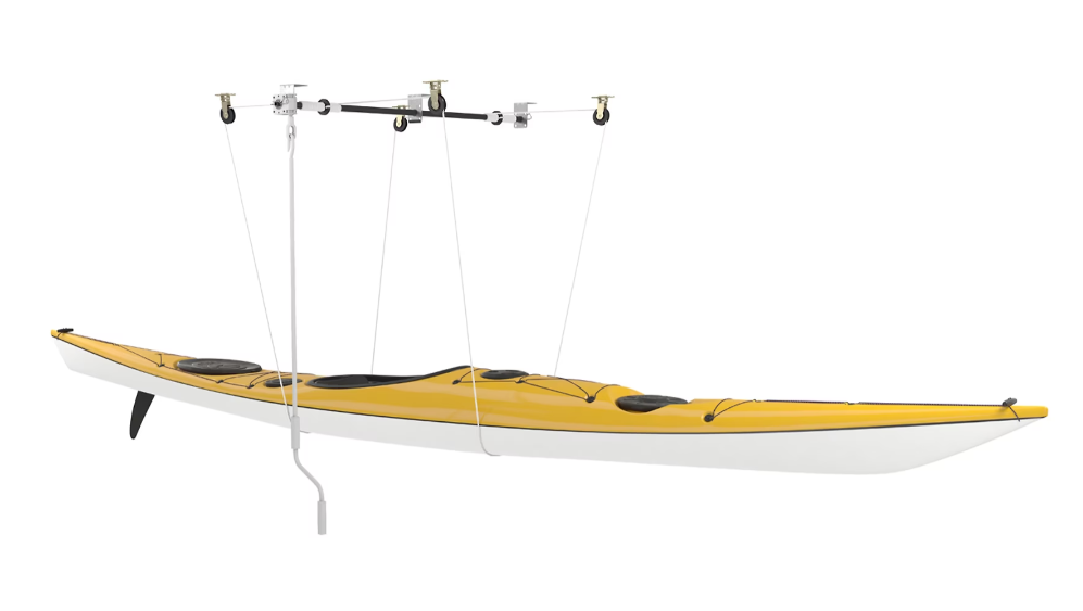 Sistem de depozitare cu scripeti THULE TH572004, pentru cutiile de portbagaj Thule si echipamente sportive, montare pe tavan