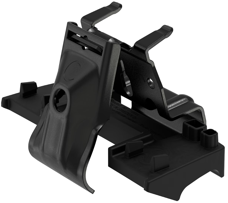 Kit prindere bare transversale THULE Flush Rail TH6098, pentru vehicule cu bare longitudinale, MERCEDES EQA, 5D SUV, 21-, MERCEDES GLA, 5D SUV, 20-