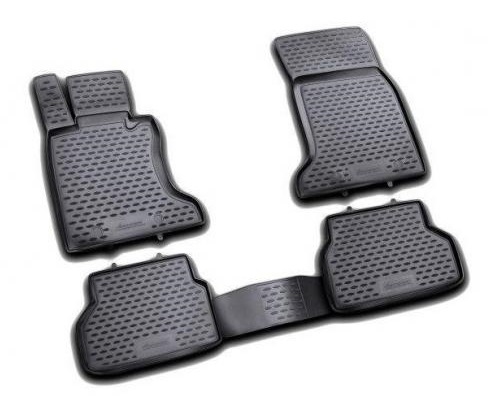 Set covorase auto, negre, NOVLINE NVFNIBL4010, pentru NISSAN Almera, 2012-, 4 piese
