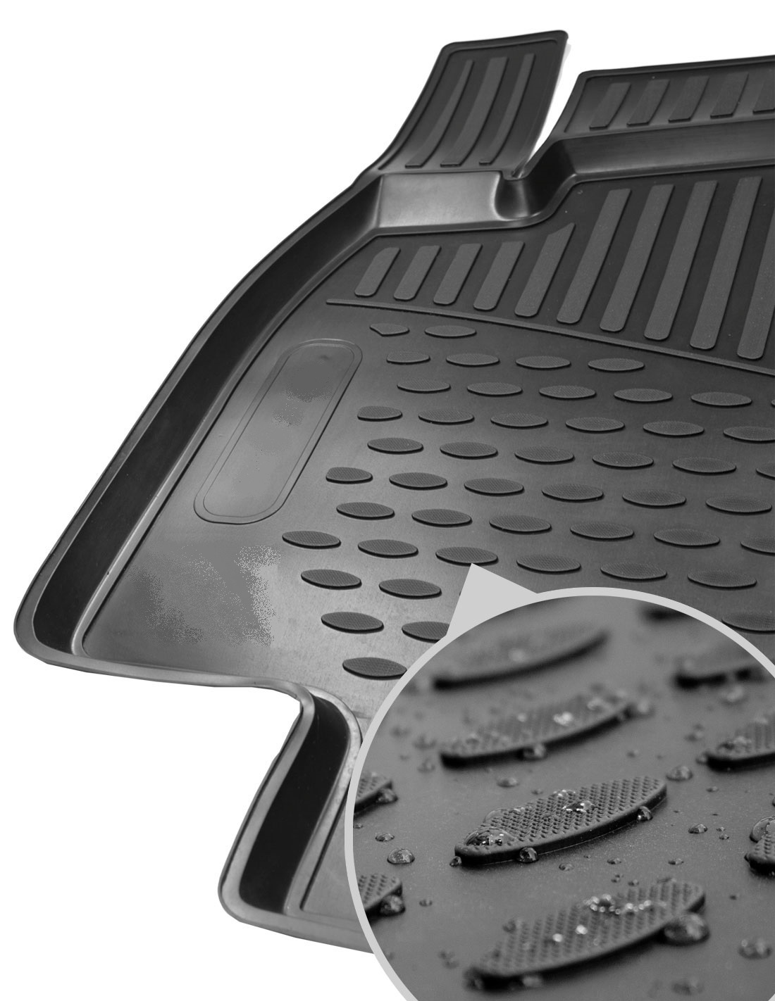 Set covorase auto, negre, NOVLINE NVFNIBL4019, pentru NISSAN Micra 2005-, 4 piese