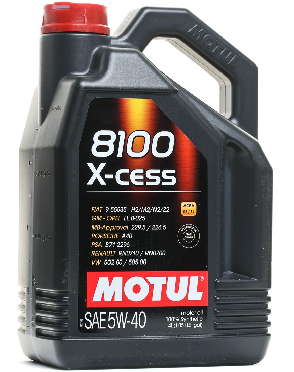 Ulei motor MOTUL 8100 X-CESS 5W40, volum 4 litri, full sintetic