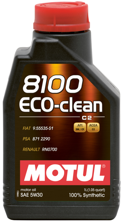 Ulei motor MOTUL 8100 ECO-CLEAN 5W30, volum 1 litru, sintetic