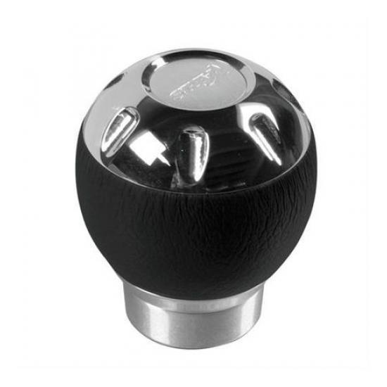 Nuca pentru schimbator auto LAMPA NIPPON LAM00074, negru, din aluminiu cu piele