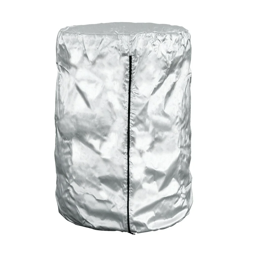 Husa pentru suport anvelope LAMPA LAM15946, cu fermoar, hidorfug, marimea M, 66 cm X 97 cm, argintiu