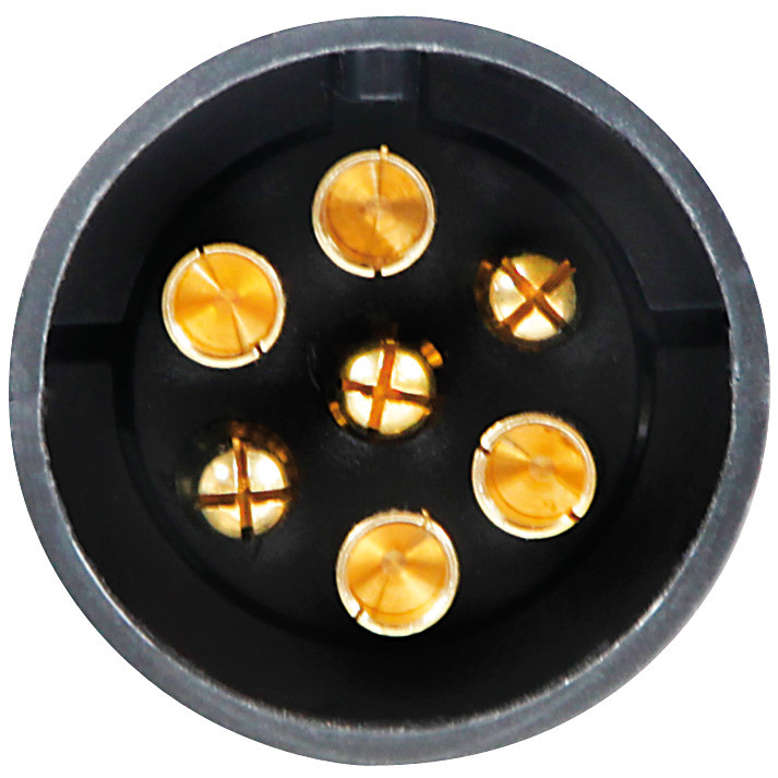 Mini adaptor fisa LAMPA LAM38989, pentru priza remorca, de la 13 poli tata la 7 poli mama