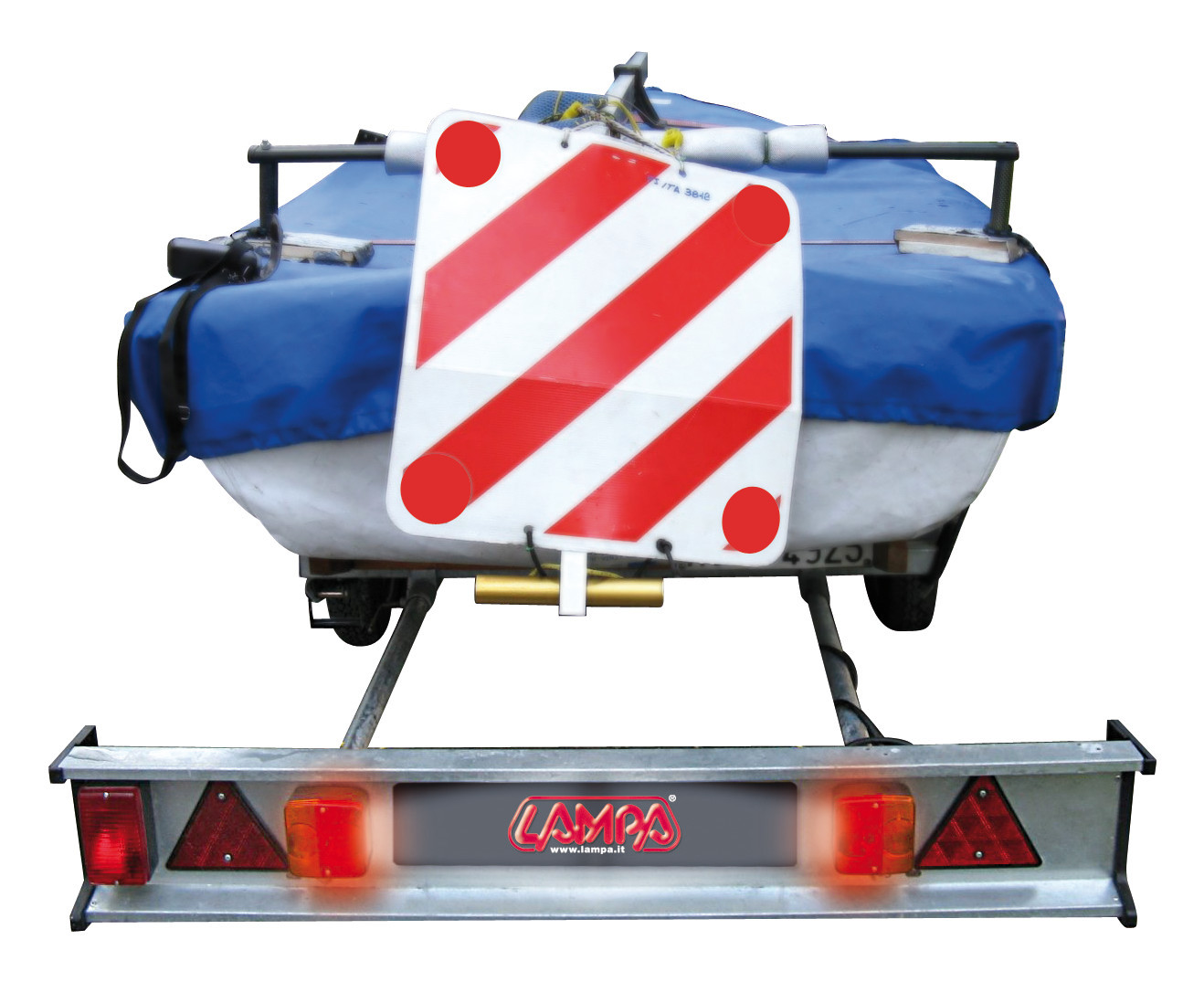 Lumina semnalizare spate LAMPA Basic LAM41506, alimentare 12V, cu 4 functii, becuri incluse P21W, P21/5W