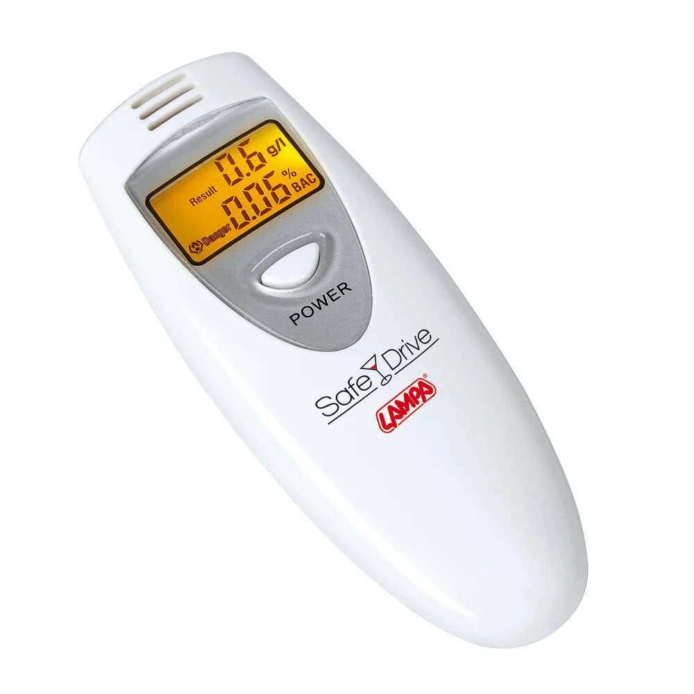 Alcooltest LAMPA Digital Acohol Tester LAM44002, alerta sonora, 0,01 BAC (0,1 g/l), raspuns rapid, oprire automata, 95x36x18 mm