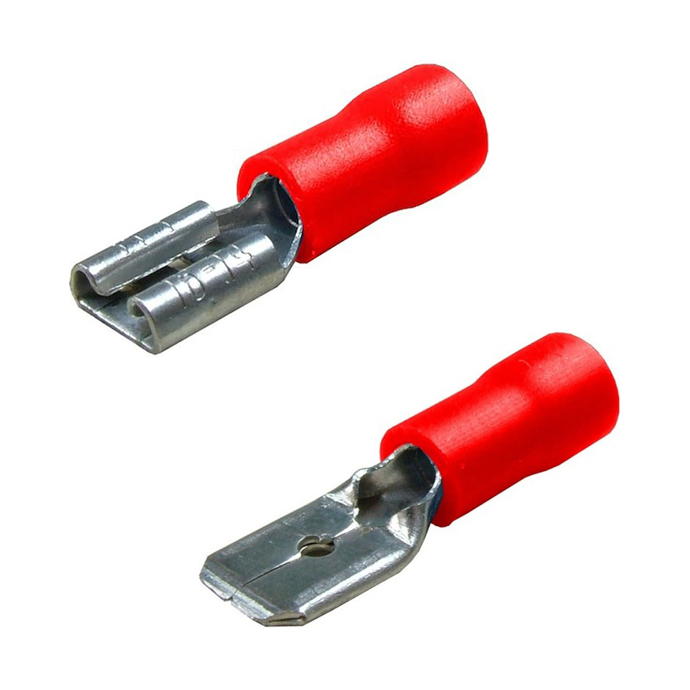 Set 40 papuci electrici LAMPA LAM45051, mama,tata, 6.3 x 0.8 mm, rosu