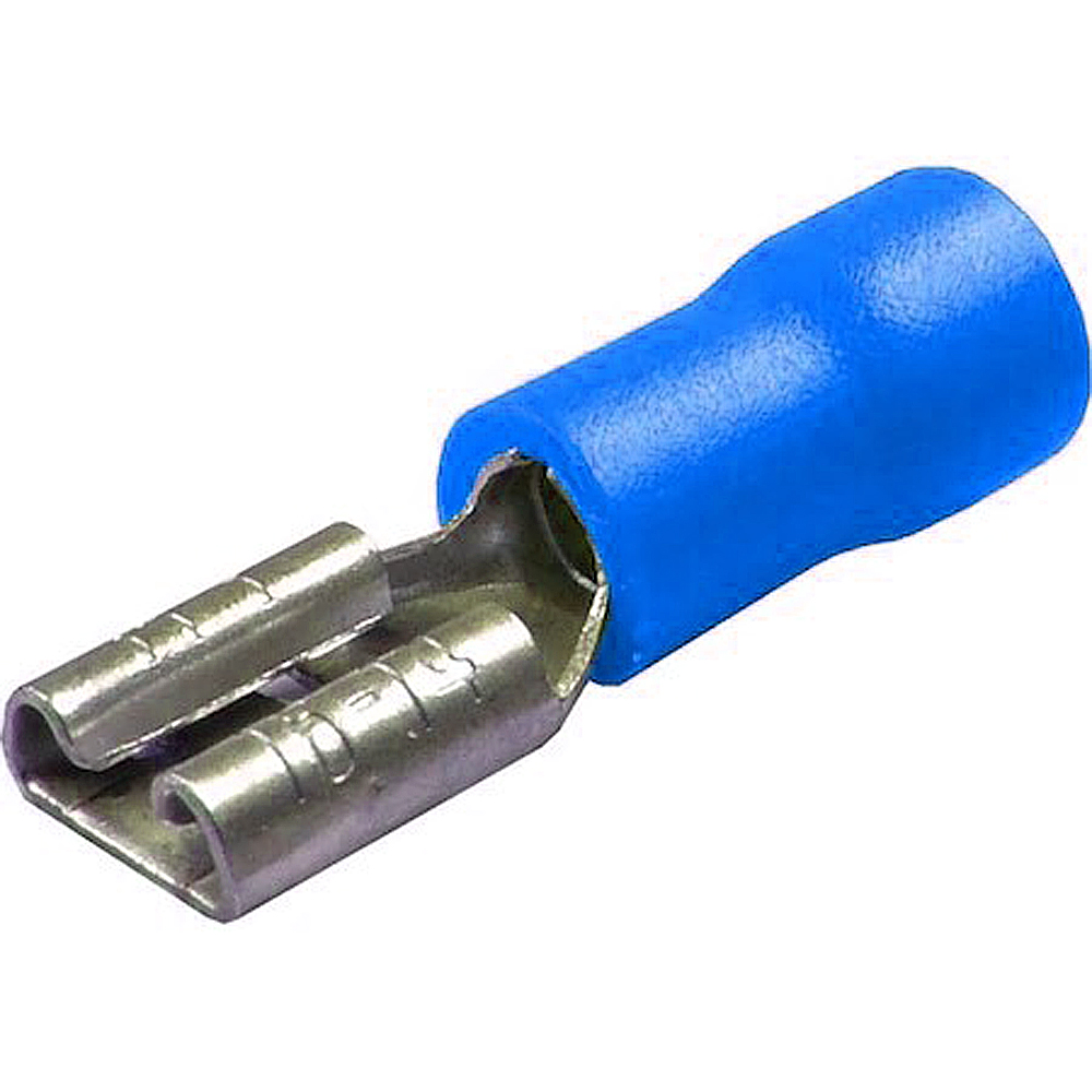 Set 40 papuci electrici LAMPA LAM45052, mama,tata, 6.3 x 0.8 mm, albastru