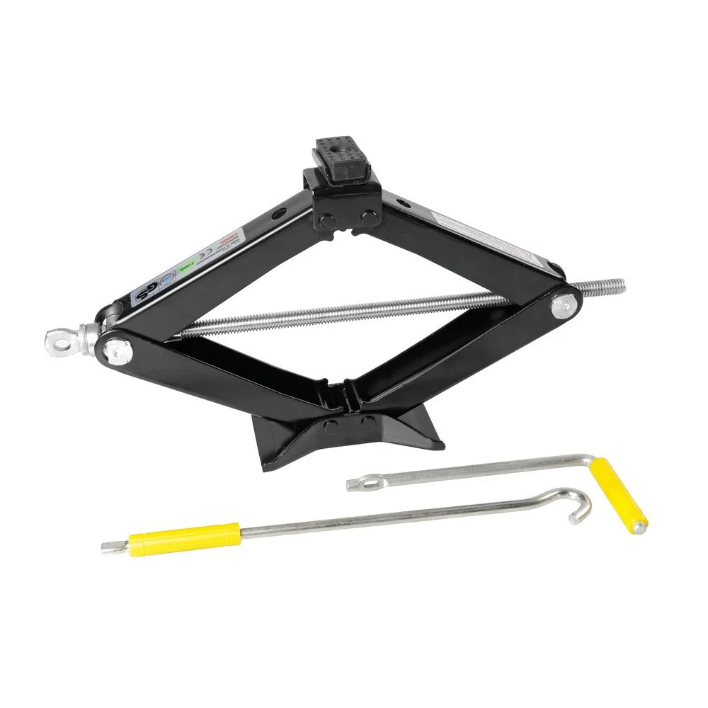 Cric foarfeca LAMPA Scissor Jack LAM71501, capacitate maxima de ridicare 2 tone, negru