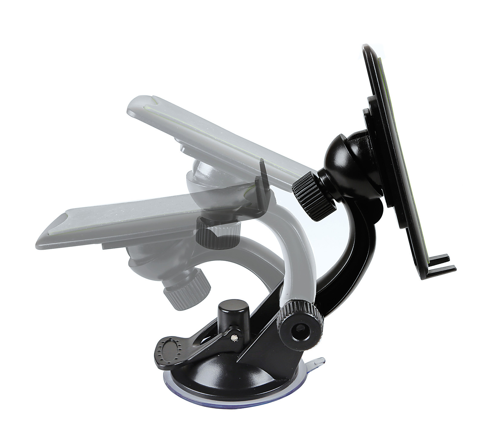 Suport auto pentru telefon LAMPA High Grip 1 LAM72508, suprafata anti alunecare, cu ventuza, negru