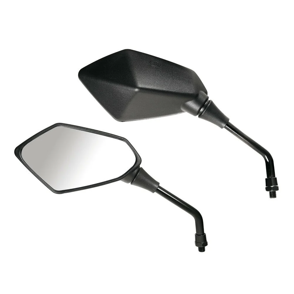 Set 2 oglinzi moto LAMPA Kaba LAM90346, reglabile, montare pe ghidon, filet dreapta M10 x 1.25 mm