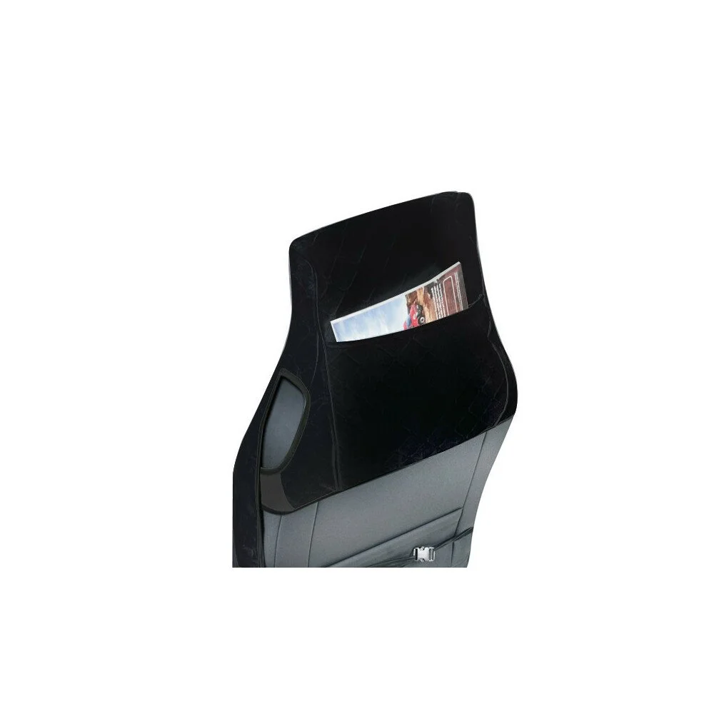 Husa pentru scaun camion, universala, LAMPA LAM97996, cu buzunare, negru-albastru