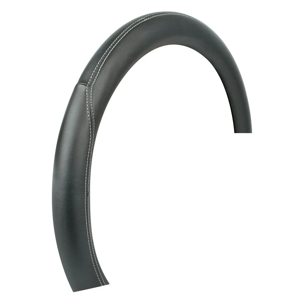 Husa pentru volan de camion LAMPA Club LAM98845, din piele ecologica, diametru volan compatibil 42-44 cm, negru