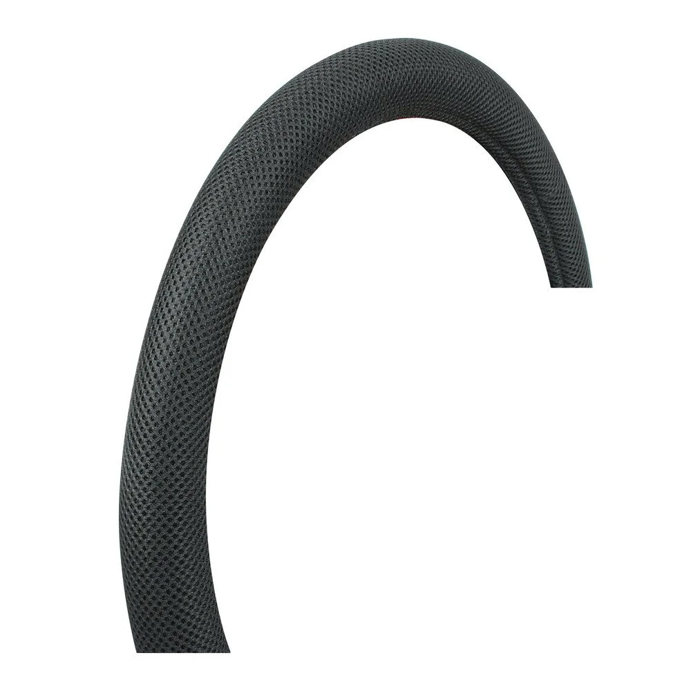 Husa pentru volan de camion LAMPA Air Grip LAM98918, din material textil, diametru volan compatibil 44-46 cm, negru