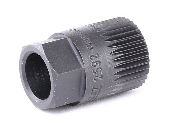 Dispozitiv blocare fulie HAZET HZ2592, deschidere cheie 19.6 mm, 17 mm, hexagon exterior, bit cu gaura