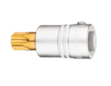 Cap cheie tubulara HAZET HZ1012-T80, profil torx T80, lungime 28 mm, 80 mm, antrenor patrat 3/4 inch