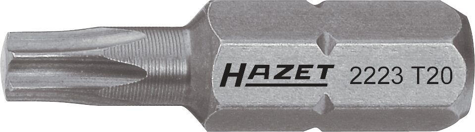 Bit de insurubat HAZET HZ2223-T30, profil Torx T30, lungime 25 mm