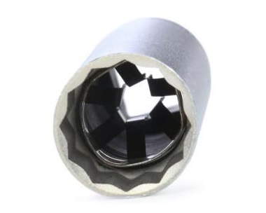 Cheie tubulara pentru bujii HAZET HZ4766-2, lungime 64 mm, deschidere 14 mm, antrenor patrat 3/8 inch