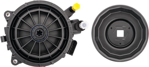 Cheie pentru filtru ulei HAZET HZ2169-11, actionare 1/2 inch, diametru 97 mm