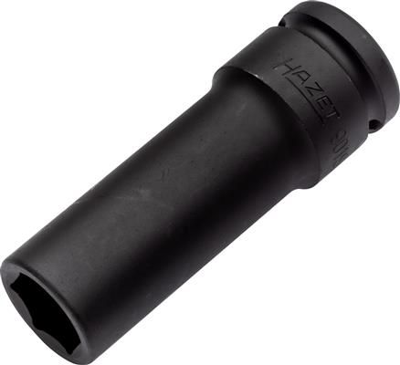 Cap cheie tubulara de impact HAZET HZ901SLG-17, deschidere 17 mm, lungime 85 mm, antrenor patrat 1/2 inch