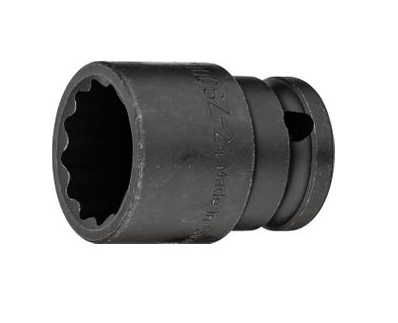 Cheie tubulara de impact HAZET HZ900SZ-24, lungime 44 mm, deschidere 24 mm, antrenor patrat 1/2 inch