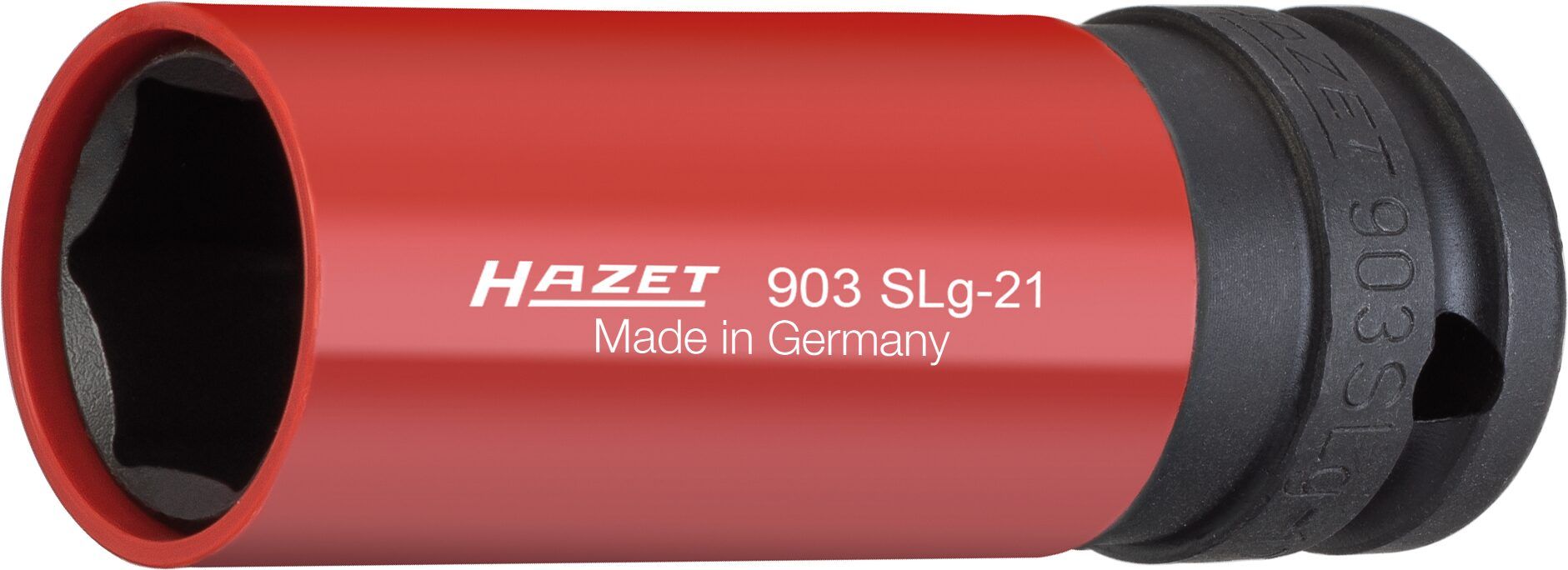 Cheie tubulara de impact HAZET HZ903SLG-21, lungime 85 mm, deschidere 21 mm, antrenor patrat 1/2 inch
