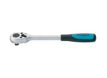 Cheie cu clichet HAZET HZ916SP, antrenor patrat 1/2 inch, lungime 275 mm, otel crom vanadiu