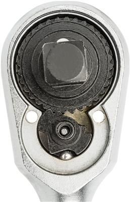 Cheie cu clichet HAZET HZ916SP, antrenor patrat 1/2 inch, lungime 275 mm, otel crom vanadiu