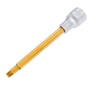 Cap cheie tubulara HAZET HZ992SLG-T45, profil Torx T45, lungime 138 mm, antrenor patrat 1/2 inch