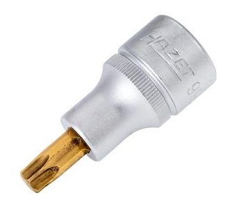 Cap cheie tubulara HAZET HZ992-T45, profil Torx T45, lungime 55 mm, antrenor patrat 1/2 inch