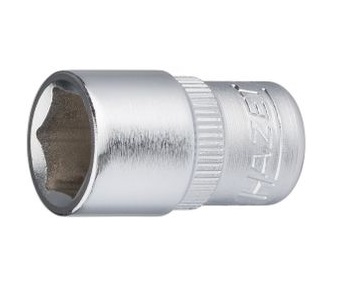 Cap cheie tubulara HAZET HZ850-10, deschidere cheie 10 mm, lungime 25 mm, antrenor patrat 1/4 inch, otel crom vanadiu