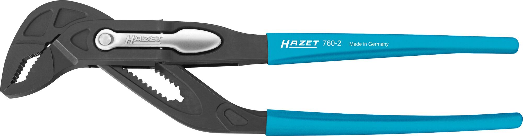 Cleste universal HAZET HZ760-2, lungime 260 mm, deschidere maxima 50 mm, albastru/negru