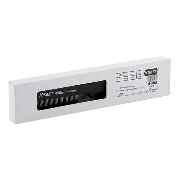 Perie de sarma HAZET HZ4968-2, lungime 225 mm, maner negru, potrivit pentru curatire etrier