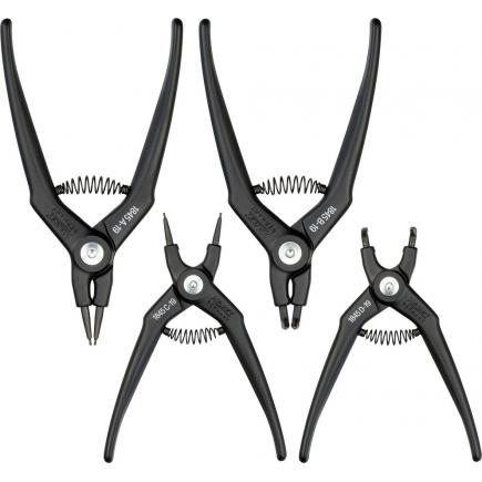 Set 4 clesti pentru inele de siguranta HAZET HZ1845/4, corp din plastic solid