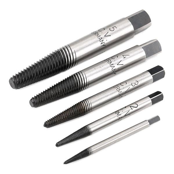 Set 5 extractoare pentru suruburi HAZET HZ840/5, otel crom vanadiu