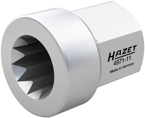 Cap chei tubulare etrier frana HAZET HZ4971-11, lungime 18 mm, diametru 15 mm