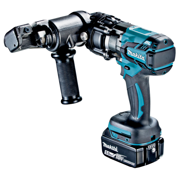 Masina de debitat tije filetate Makita DSC121ZK, compatibila cu acumulatori Li-Ion LXT 18 V