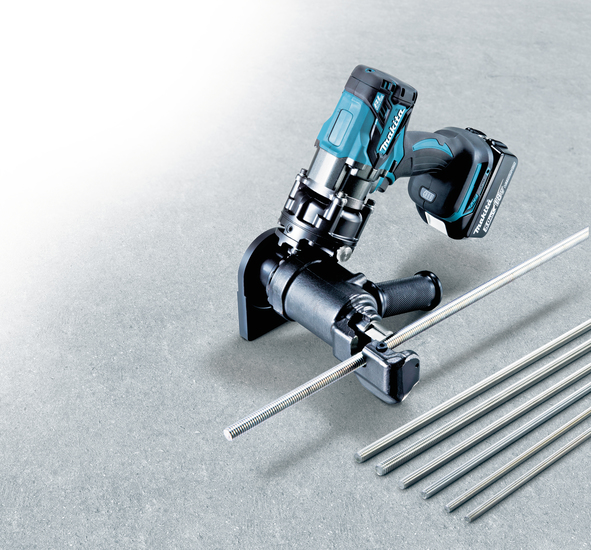 Masina de debitat tije filetate Makita DSC121ZK, compatibila cu acumulatori Li-Ion LXT 18 V