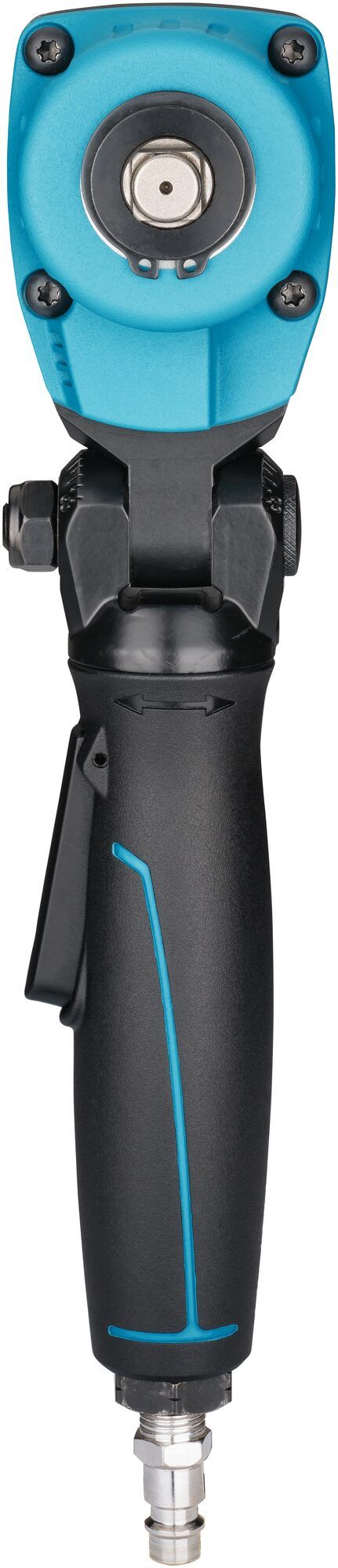 Masina pneumatica de insurubat, cu percutie, HAZET HZ9012ATT, antrenor patrat 1/2 inch, cuplu maxim strangere 500 Nm, presiune de actionare 6.3 bar