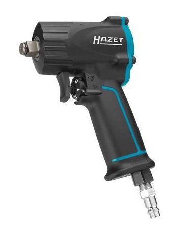 Cheie pneumatica HAZET HZ9012M, antrenor patrat 1/2 inch, presiune de actionare 6.3 bar, cuplu strangere maxim 678 Nm, turatie 10000 rpm