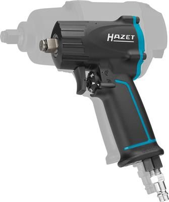 Cheie pneumatica HAZET HZ9012M, antrenor patrat 1/2 inch, presiune de actionare 6.3 bar, cuplu strangere maxim 678 Nm, turatie 10000 rpm