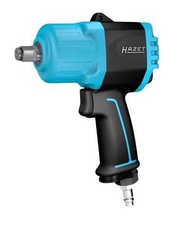 Masina pneumatica de insurubat, cu percutie, HAZET HZ9012TT, antrenor patrat 1/2 inch, cuplu maxim strangere 1356 Nm, 6.3 bar, turatie 8300 rpm