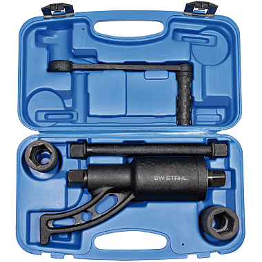 Multiplicator de forta SW-Stahl SW03966L, cuplu maxim 3200 Nm, 5 piese, antrenor patrat 1 inch, iesire patrat 1 inch, cutie plastic