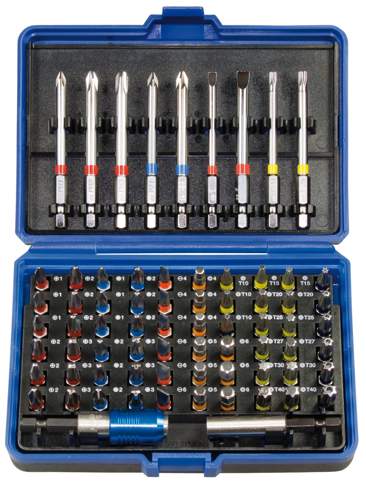 Set 71 biti pentru insurubare SW-Stahl SW04127L, prindere hexagon 1/4 inch, cutie organizatoare