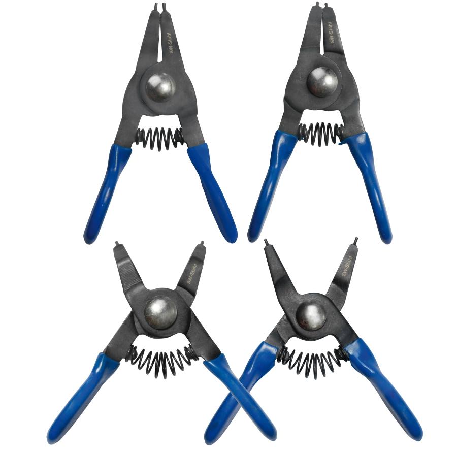 Set 4 clesti pentru sigurante SW-Stahl SW41470L, lungime 75 mm, manere cauciucate