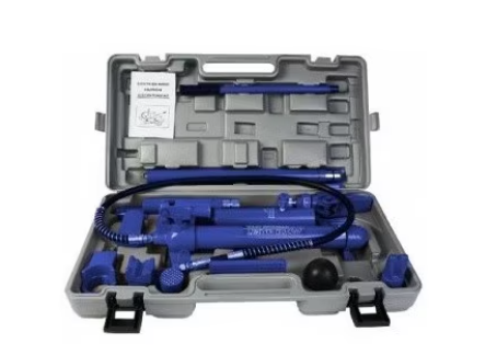 Set trusa auto hidraulica pentru coroserie Garage Meister GM160.0175, capacitate cilindru hidraulic 10 tone