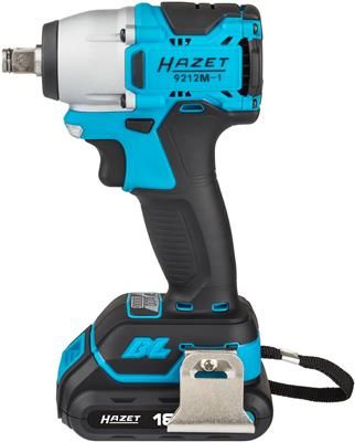 Masina electrica de insurubat, cu percutie, HAZET HZ9212M-1, antrenor patrat 1/2 inch, cuplu maxim 220 Nm, 3200 bpm, acumulator Li-Ion, 18V, 2.0 Ah